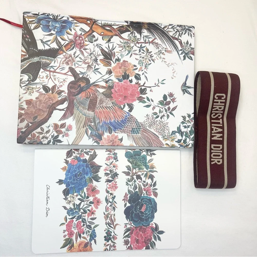 Christian Dior Floral Notebook Set of 2 GWP